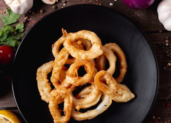 Calamari Frying Pan | Greek Raki Ouzo With Appetiser