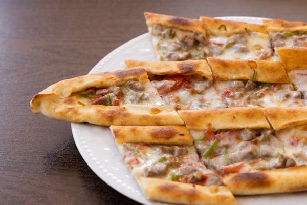 Pide Recipe With Meat and Kashkaval| Turkish Food Pide Making